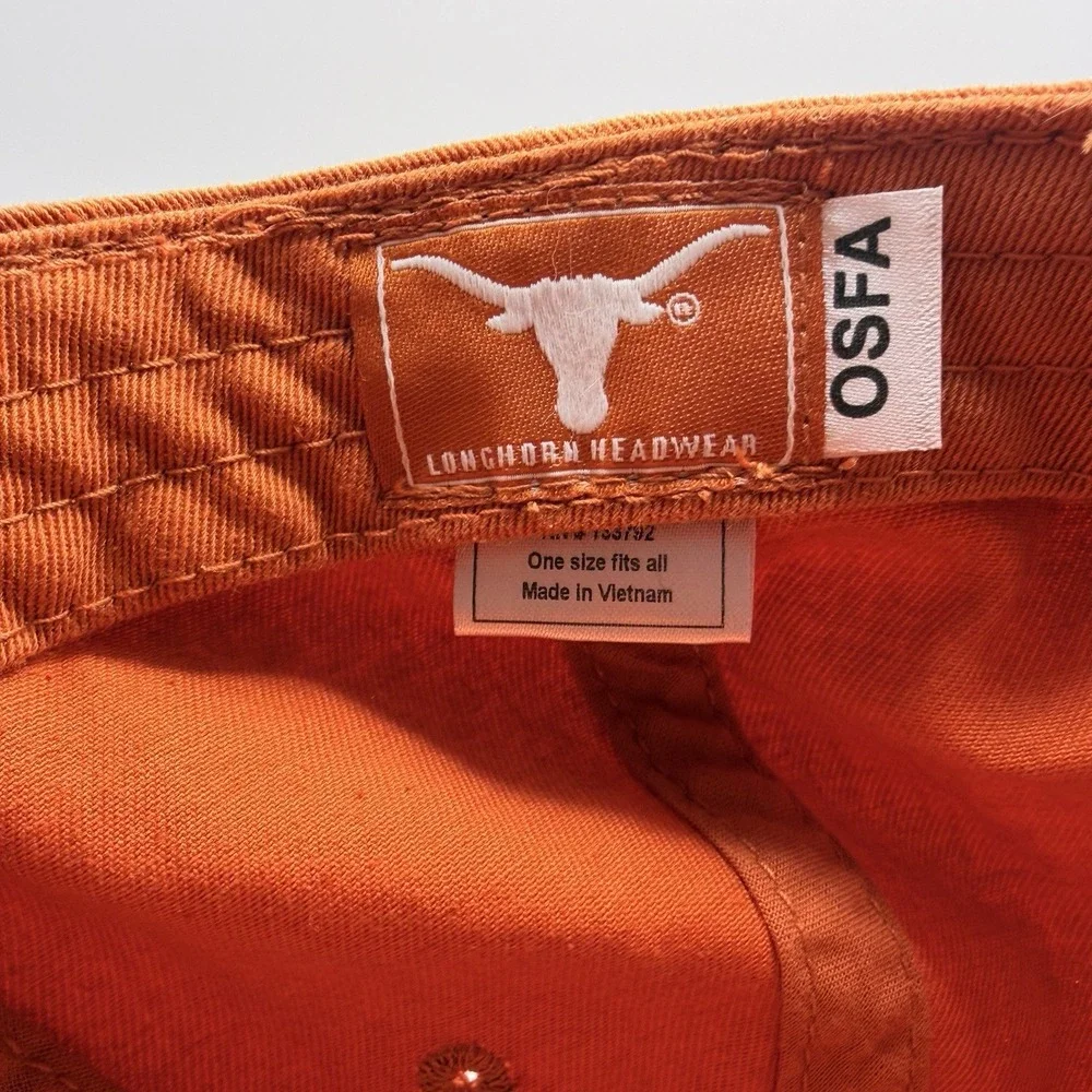 Texas Longhorns Fan Favorite Adjustable Hat Burnt Orange OSFA U602M